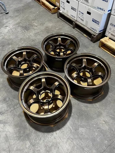 Advan RG-D2 17x8.5 -10mm 6-139.7 Racing Umber Bronze Metallic Wheel